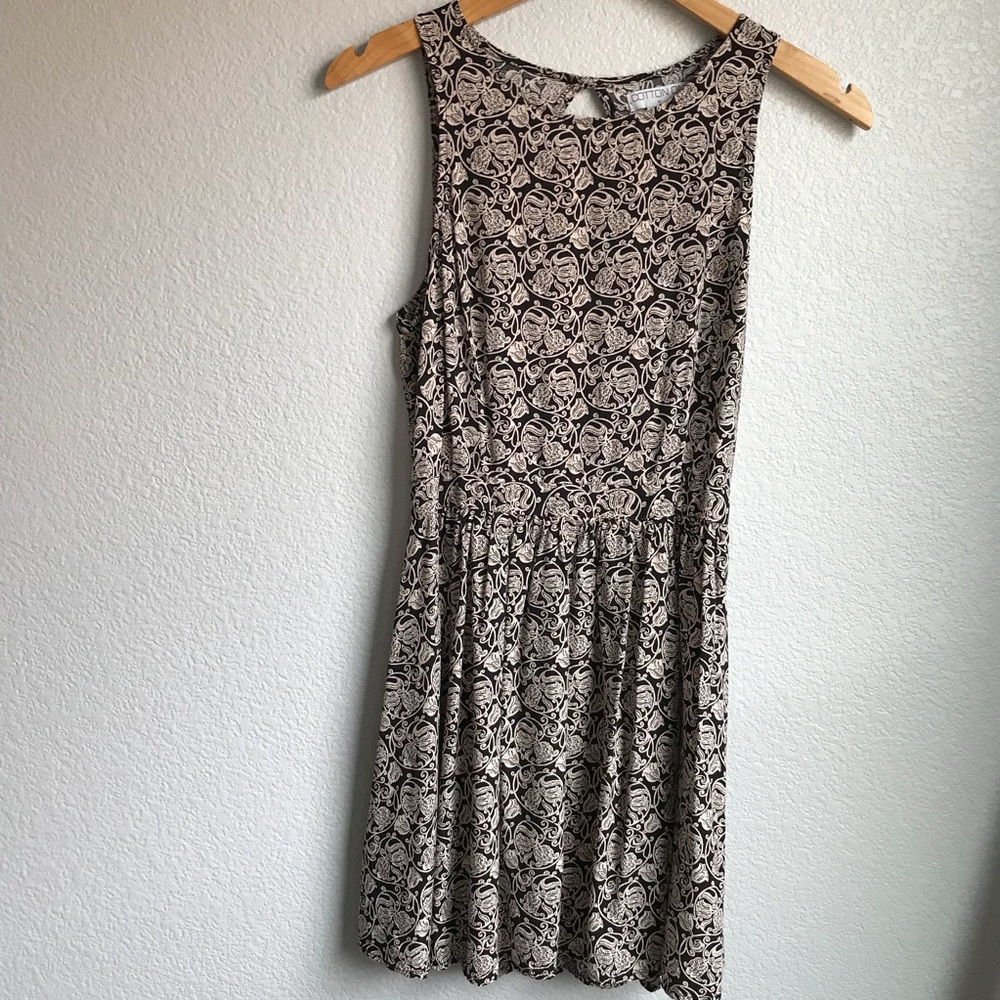 Cotton on patterned dress